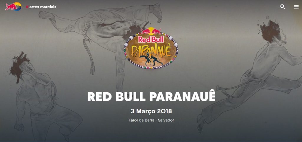 RED BULL PARANAUÊ 2018 Capoeira Eventos - Agenda Portal Capoeira