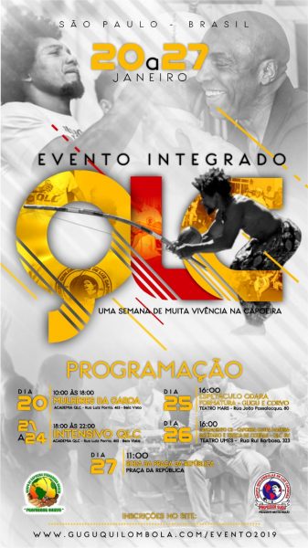 SP: Evento Integrado e Formatura Gugu Quilombola Eventos - Agenda Portal Capoeira 1