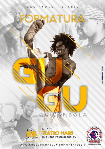 SP: Evento Integrado e Formatura Gugu Quilombola Eventos - Agenda Portal Capoeira